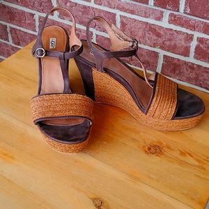 UGG Platform Sandals Size 9 Like New